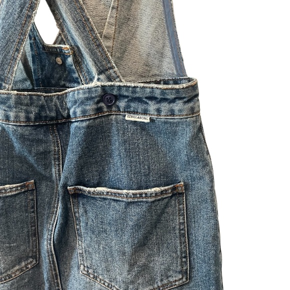 Billabong Jumper Dress Denim Jeans - Picture 7 of 11